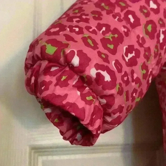 Child’s Pink Leopard Print Coat 18M - Picture 4 of 9